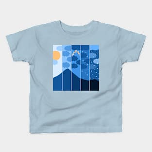 Five types of natural weather Kids T-Shirt